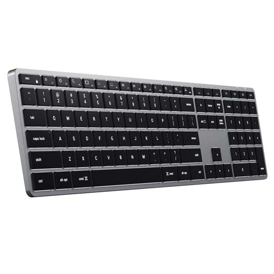 Teclado Slim X3 Bluetooth USB-C QWERTY - Gris espacial