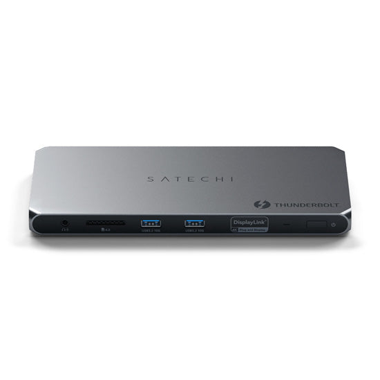 Estación de acoplamiento Thunderbolt 4 con DisplayLink Gris espacial