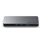 Estación de acoplamiento Thunderbolt 4 con DisplayLink Gris espacial