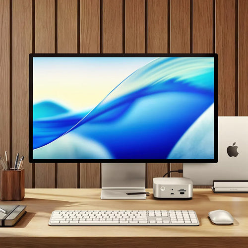 CubeDock™ Thunderbolt 5 con carcasa SSD Plata