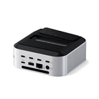 CubeDock™ Thunderbolt 5 con carcasa SSD Plata