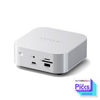 CubeDock™ Thunderbolt 5 con carcasa SSD Plata