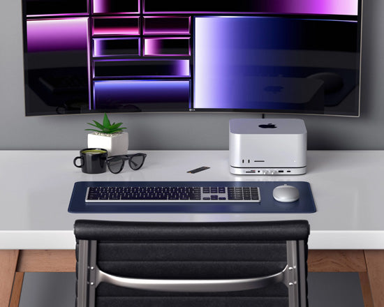 Soporte Hub para Mac Mini / Studio con Enclosure NVMe SSD