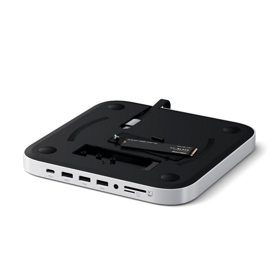 Soporte Hub para Mac Mini / Studio con Enclosure NVMe SSD