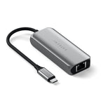 Hub USB-C 4 en 1 con Ethernet Gigabit 2.5 Space Gray