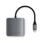 Hub USB-C de 4 puertos con PD gris espacial