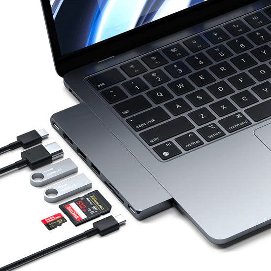 Hub Pro Slim USB-C Space Gray