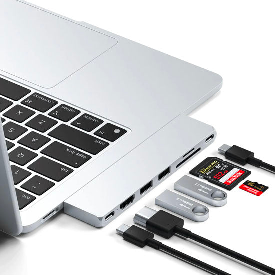 Hub USB-C Pro Slim Plata