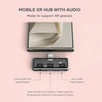 Mobile XR Hub with Audio Space Gray