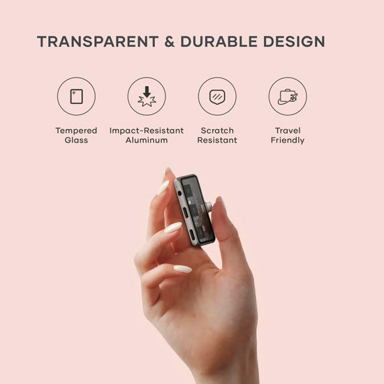 Mobile XR Hub with Audio Space Gray