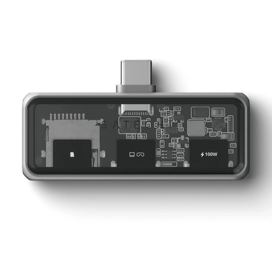 Hub XR Móvil con lector microSD Space Gray