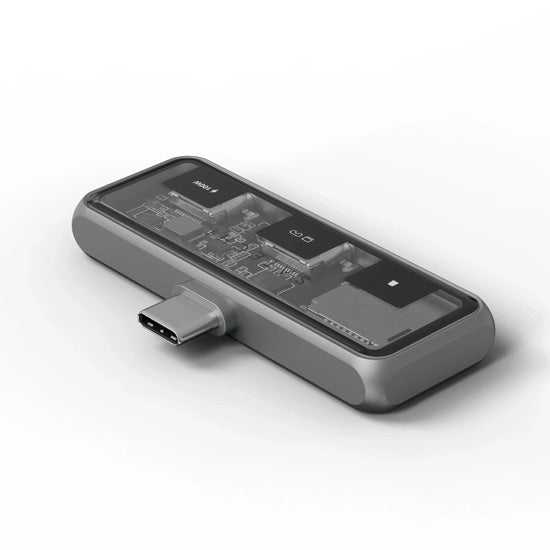 Hub XR Móvil con lector microSD Space Gray