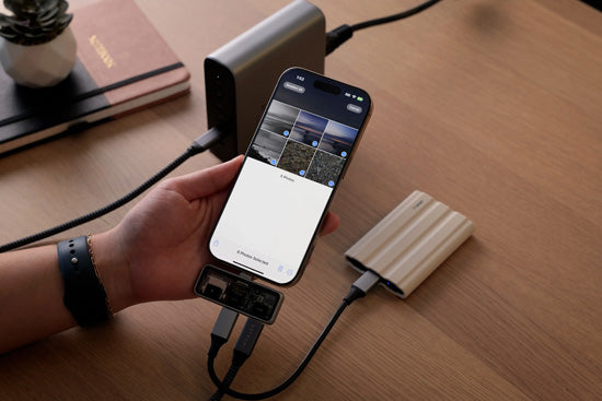 Hub XR Móvil con lector microSD Space Gray