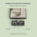 Hub XR Móvil con lector microSD Space Gray