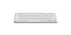 Teclado QWERTY inalámbrico SLIM EX1 Silver