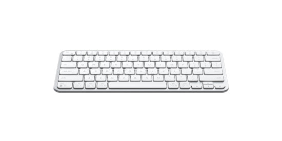 Teclado QWERTY inalámbrico SLIM EX1 Silver