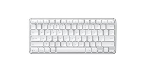 Teclado QWERTY inalámbrico SLIM EX1 Silver
