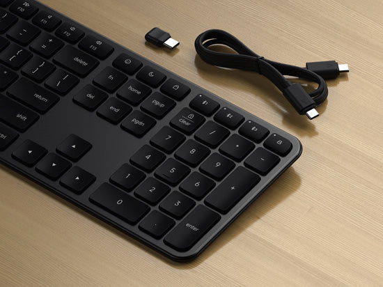 Teclado QWERTY inalámbrico SLIM EX3 Space Black