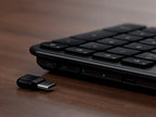 Teclado inalámbrico AZERTY SLIM EX3 Space Black