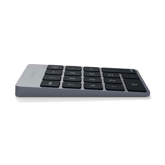 Teclado numérico Bluetooth recargable de aluminio Slim Space Grey