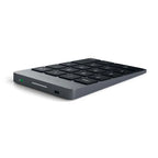 Teclado numérico Bluetooth recargable de aluminio Slim Space Grey