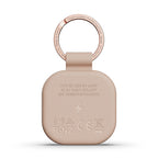 Llavero FindAll™ de cuero vegano Desert Rose