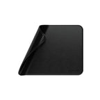 Alfombrilla de ratón Premium en cuero vegano Negro