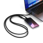 Cable Lanyard Crossbody OntheGo™ Negro