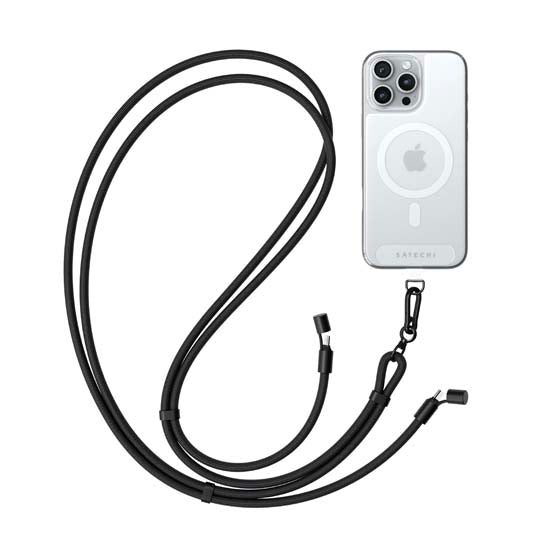 Cable Lanyard Crossbody OntheGo™ Negro