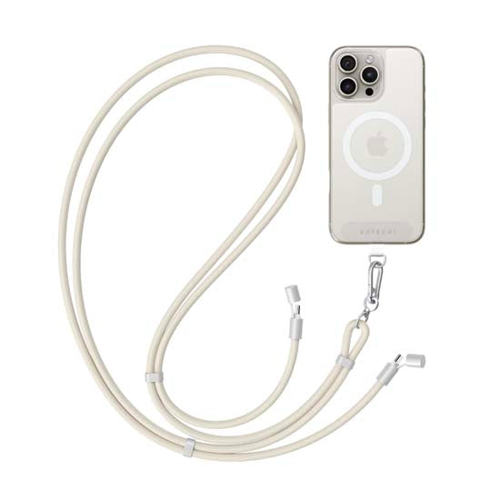 Cable Lanyard Crossbody OntheGo™ Sand