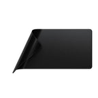 Alfombrilla de escritorio Premium de piel vegana Negro