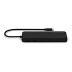 Adaptador multipuerto USB-C 13 en 1 con triple pantalla Negro