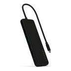Adaptador multipuerto USB-C 13 en 1 con triple pantalla Negro