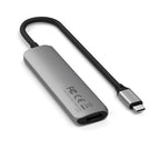 Adaptador multipuerto USB-C Slim 4 en 1 4K Space Gray