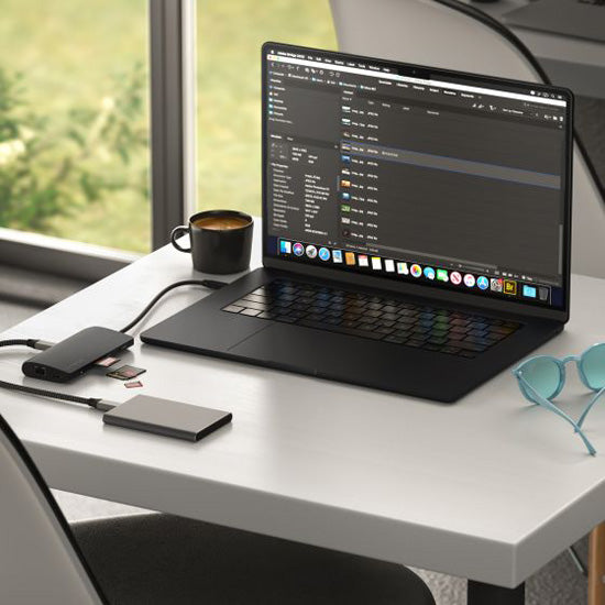Adaptador Multipuerto USB-C 8K a Ethernet V3 Midnight