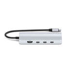 Adaptador Multipuertos USB-C 8K a Ethernet V3 Plata