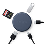 OntheGo Adaptador Multipuerto 5 en 1 Indigo