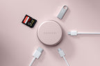 Adaptador Multipuerto OntheGo 5 en 1 Blush