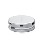 OntheGo Adaptador Multipuerto 5 en 1 Silver