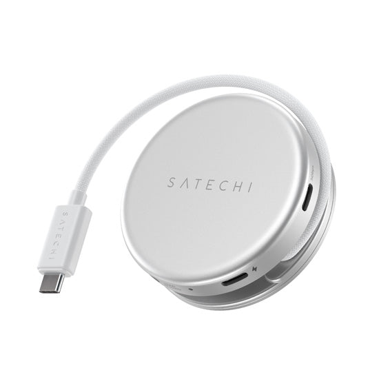 OntheGo Adaptador Multipuerto 5 en 1 Silver