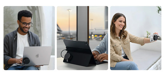 Adaptador multipuerto OntheGo™ 7 en 1 Negro