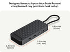 Adaptador ExtendView™ USB4 Doble HDMI Negro
