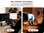 Adaptador ExtendView™ USB4 Doble HDMI Negro