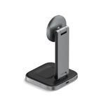 Cargador inalámbrico plegable 2 en 1 Qi2