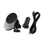 Cargador de coche inalámbrico Qi2 Space Gray