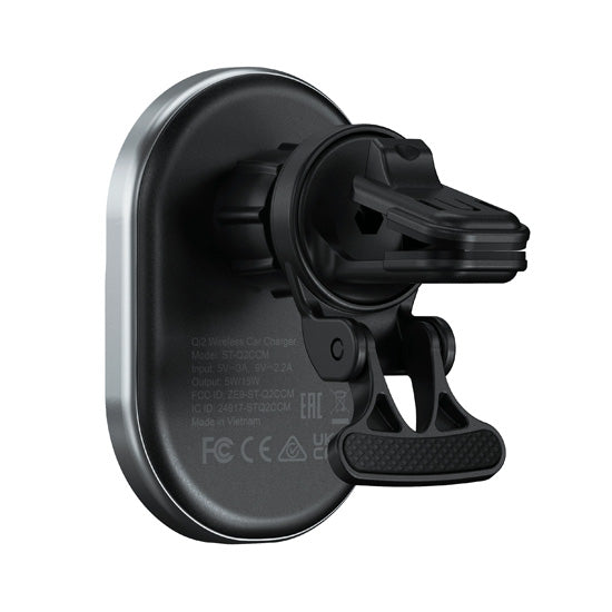 Cargador de coche inalámbrico Qi2 Space Gray