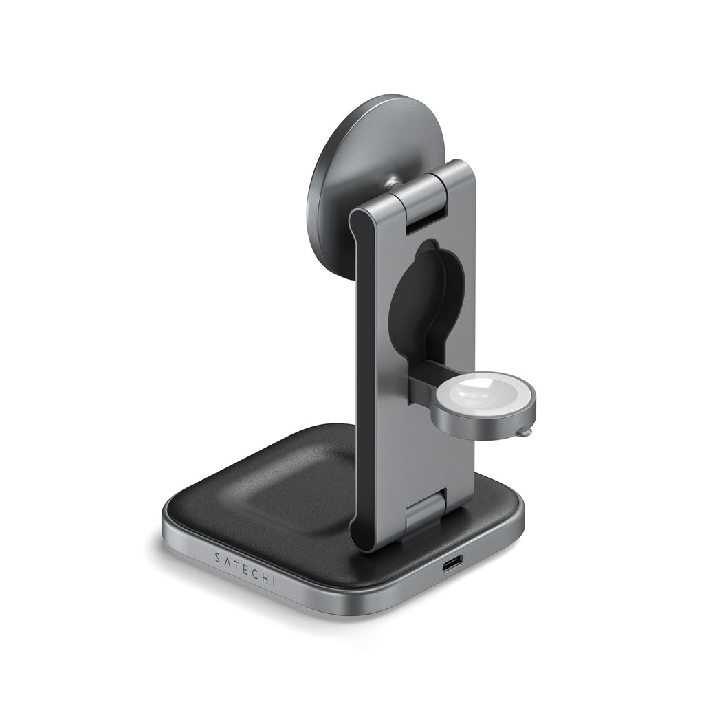 Cargador plegable 3 en 1 Qi2