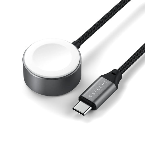 Cable de carga rápida USB-C para Apple Watch Gris Espacial
