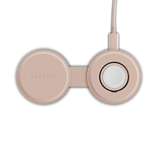 Cargador inalámbrico OnTheGo 2 en 1 Rosa