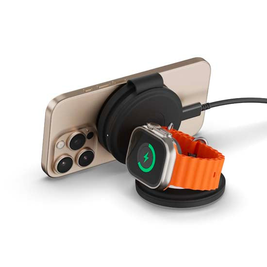 Cargador OntheGo™ 3 en 1 Negro